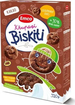 EMCO Křupaví Biskiti kakao 350 g