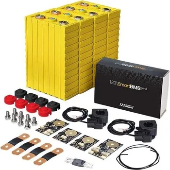 Trakční baterie Set baterií k solární elektrárně 100Ah 12V 1.2KWh BMS monitoring