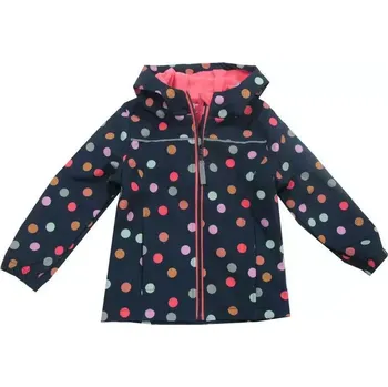 Chlapecká bunda Softshellová bunda Topo potisk barevné puntíky velikost 122