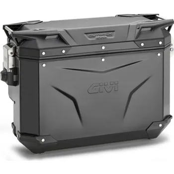 Zavazadlo na motocykl OBKES33BR černý pravý kufr GIVI Trekker Outback EVO hliníkový (Monokey boční), objem 33 ltr.