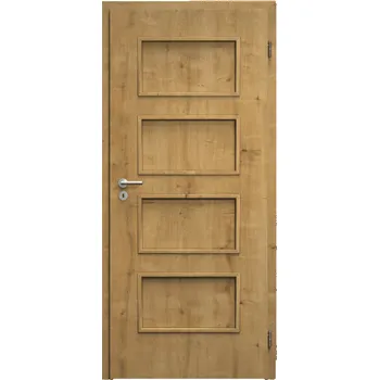 Interiérové dveře SAPELI SWING KOMFORT M19 - CPL LAMINÁT - OTOČNÉ DVEŘE VČ. ZÁRUBNĚ - Dub sukatý Průchozí šířka (cm): 90, Průchozí výška (cm): 197