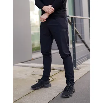 Pánské kalhoty NEYWER Pánské funkční elastické sportovní kalhoty černé EPK600 Velikost: XXL