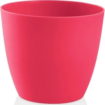 Květináč Dekorativní květináč Ella mat 11 cm viva magenta PLASTKON