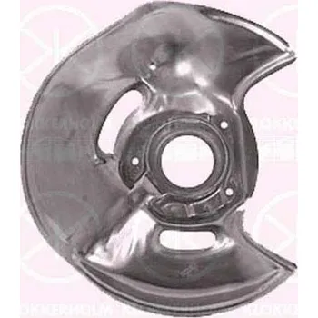 Brzdový kotouč Ochranný plech proti rozstřikování, brzdový kotouč KLOKKERHOLM 3526378