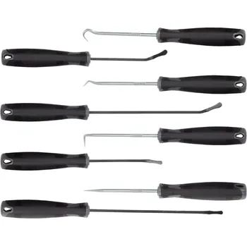 Páčidlo Sada montážních háčků na vytažení O-kroužků, 8 dílů, Welzh (Welzh Werkzeug)