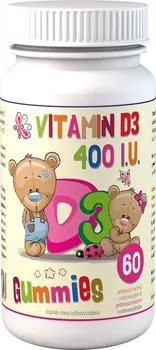 Clinical Nutricosmetics Vitamin D3 Gummies 400 I.U. 60 bonbónů