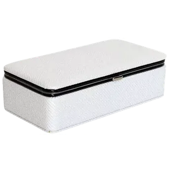 Šperkovnice Nízká šperkovnice - bílá