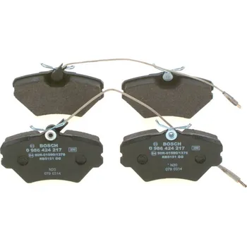 Brzdová destička Sada brzdových destiček, kotoučová brzda BOSCH 0 986 424 217