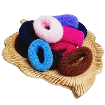 12ks - Elastická gumička - froté mix