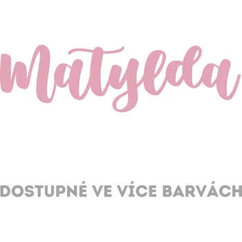 Jmenovka na stůl WoodenPuzzle.cz Dřevěná jmenovka bez podkladu - Fancy Velikost: 45 cm