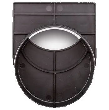 Kanalizační potrubí SELF LINE 100 čelo s nátrubkem DN 110 80 mm