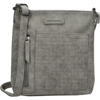 Dámská crossbody kabelka přes rameno Enrico Benetti Alice 66629 – elegantní šedá kabelka s nastavitelným popruhem | Cooltovka.cz