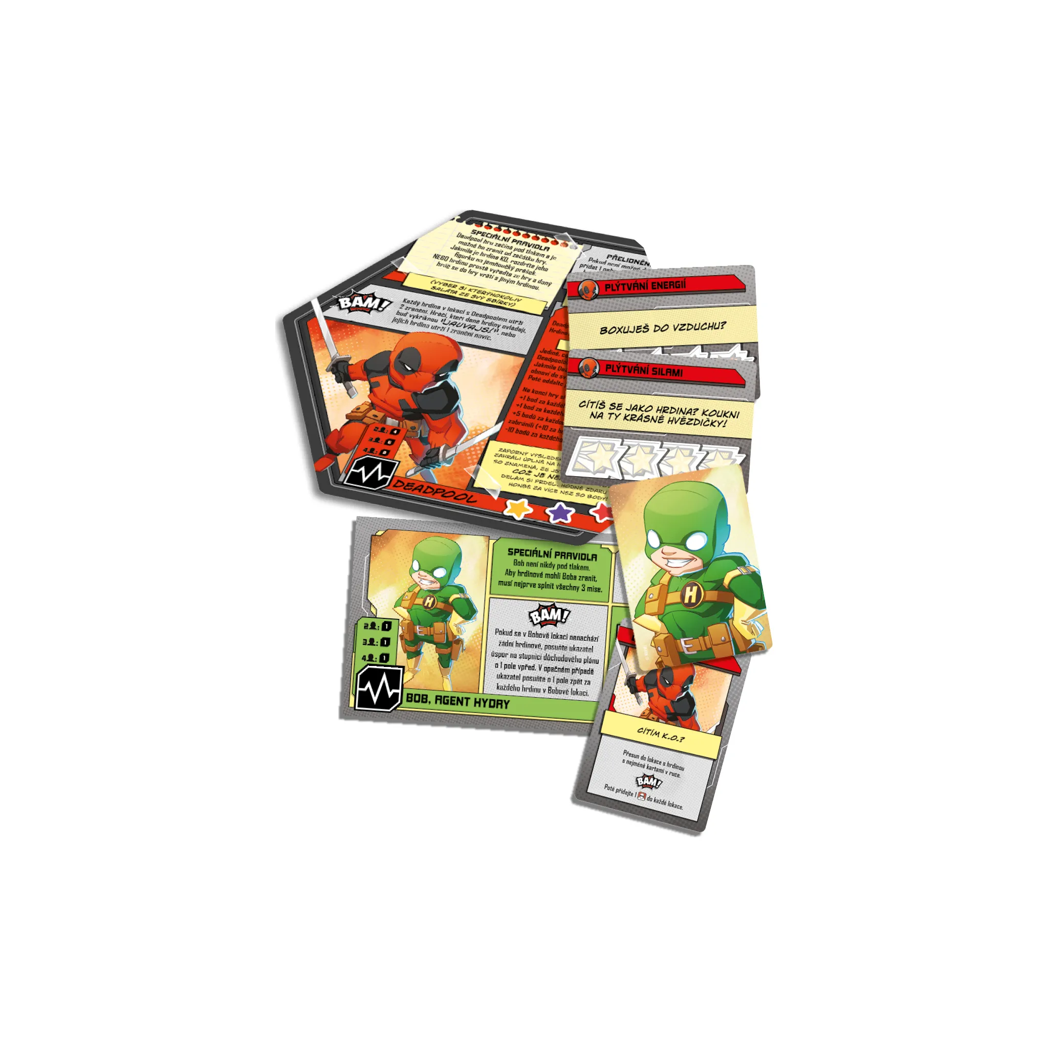 foto Desková hra Spin Master Marvel United: Deadpool