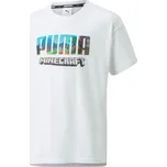 Puma PUMA x MINECRAFT Relaxed Tee Kids Dětské tričko EU 110 533434-02