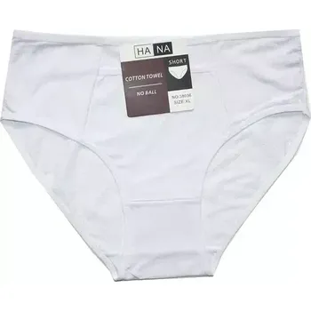 Dámské kalhoty Dámské kalhotky do pasu 38036 bílé