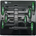 Sada šroubováků L-rukojeť Torx T10-T40, S2, 7 dílů, Welzh (Welzh Werkzeug)