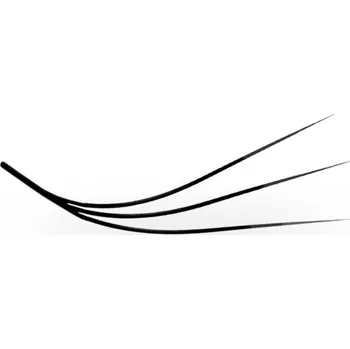 Umělé řasy Luxury Lashes 3D Řasy Premium sypané v Hotovém Vějířku Zakřivení umělých řas: L, Délka umělých řas: 11 mm, Tloušťka řas: 010