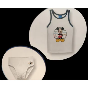 Nezařazeno Chlapecký SET nátělník + slipy Mickey Mouse Varianta: 110/116