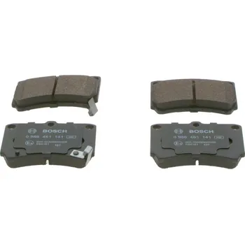 Brzdová destička Sada brzdových destiček, kotoučová brzda BOSCH 0 986 461 141
