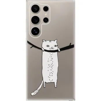 Pouzdro na mobilní telefon Odolné silikonové pouzdro iSaprio - Hang in there - Samsung Galaxy S24 Ultra