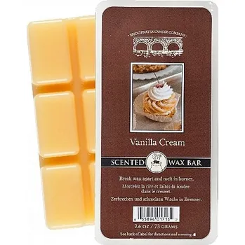 Osvěžovač vzduchu Bridgewater Candle Company Vonný vosk Vanilla Cream (vanilkový krém), 80 hodin