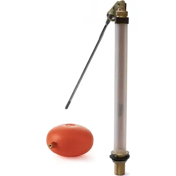 Ventil ESSETI - Itálie | Plovákový napouštěcí ventil spodní k WC s plovákem (napouštění záchodu) ESSETI - Itálie - 1/2" 598.S