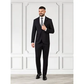 Pánský oblek FERATT Pánský oblek VIGO černý Velikost: 182/48