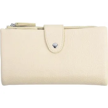 Peněženka Dámská peněženka prakticky prostorná rozložitelná AHK2035 - krémová