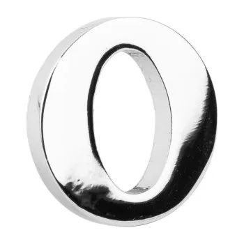 Brož Bubibubi Brož do klopy stříbrné písmeno O