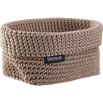 Úložný box BLOMUS Pletený košík Tela M růžový