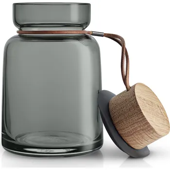 Dóza na potraviny EVA SOLO Dóza na potraviny z kouřového skla Silhouette 0,7 l