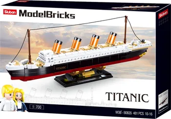 Stavebnice Sluban Sluban Model Bricks M38-B0835 Titanic 1:700