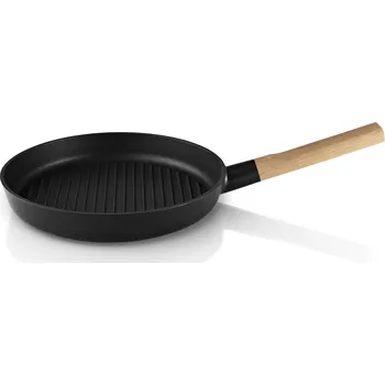 Pánev EVA SOLO Grilovací pánev s dřevěnou rukojetí Nordic kitchen OE 28 cm