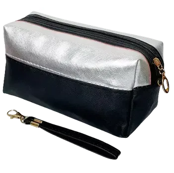 Kosmetická taška RB-nakuplevne Kosmetická taštička Černostříbrná