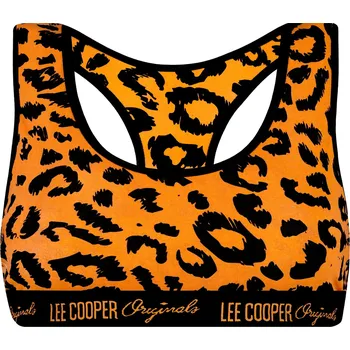 Podprsenka Dámská podprsenka Lee Cooper Lee Cooper černá | oranžová 1948344