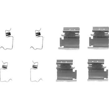 Brzdový systém Sada příslušenství, obložení kotoučové brzdy BOSCH 1 987 474 311
