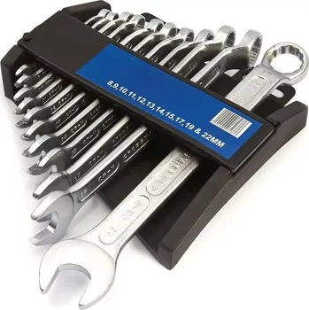 Klíč Klíče očkoploché 8 - 22 mm, sada 11 dílů, v plastovém pořadači, metrické (TrueTech)