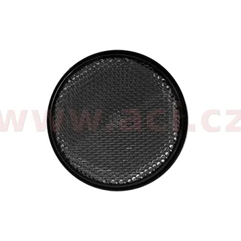 univerzální odrazka kulatá, plastový držák se šroubem, bílá (průměr 80 mm), 9907351