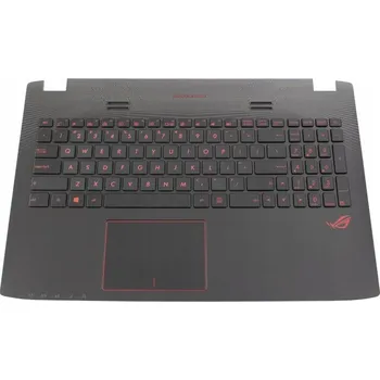 Šasi notebooku Palmrest Klávesnice LED ASUS ROG GL552V GL552VX