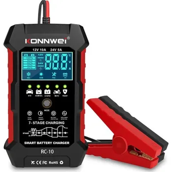 Nabíječka autobaterie Konnwei RC-10 12/24V 150Ah