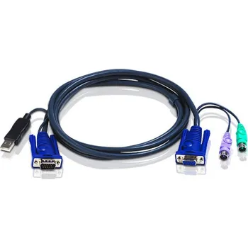 KVM přepínač ATEN KVM kabel 3 metry 2L-5503UP