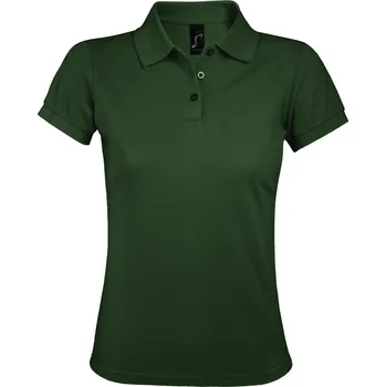 Dámské tričko SOĽS Prime Women Dámské polo triko SL00573 Bottle green M