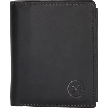 Peněženka Pánská kožená peněženka Hide & Stitches černá 20755 | Cooltovka.cz