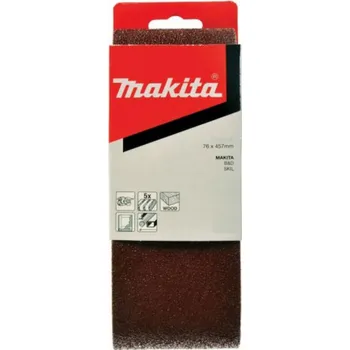 Brusný papír Brusný pás Makita P-37091, č. 40, 457 x 76, 5 ks.