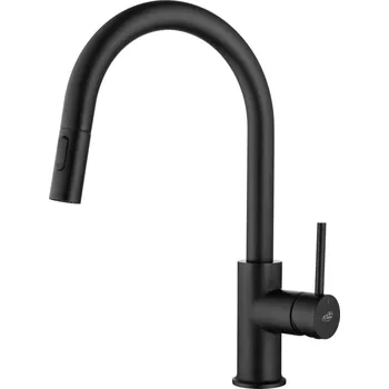 Vodovodní baterie dřezová baterie Blue Water PLAZA PLUS WINDOW černá matná