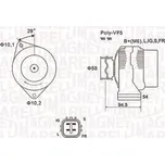 Alternátor MAGNETI MARELLI 063731721010