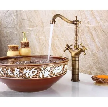 Vodovodní baterie Retro umyvadlová baterie Pagosa - vysoká