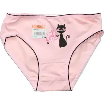 Dívčí kalhotky kočička 140481 oranž 219/4