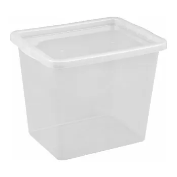 Úložný box Úložný box OKKO BASIC BOX, 31 l, průhledný, 33×42,5×34,7 cm