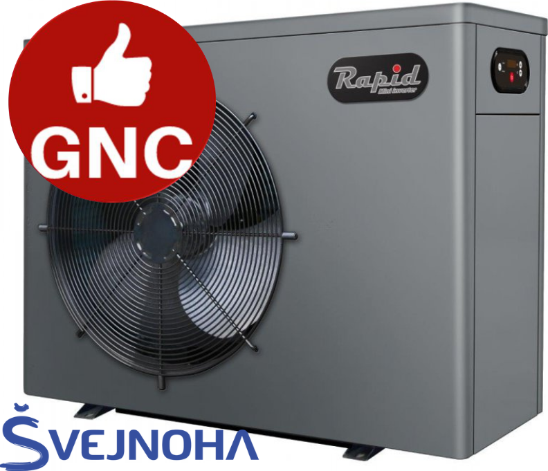 Rapid Inverter Tepelné čerpadlo Rapid Mini Inverter RMIC06 (BPNCR06) 6,0kW s chlazením + dárek + Kapičkový tester Cl/pH